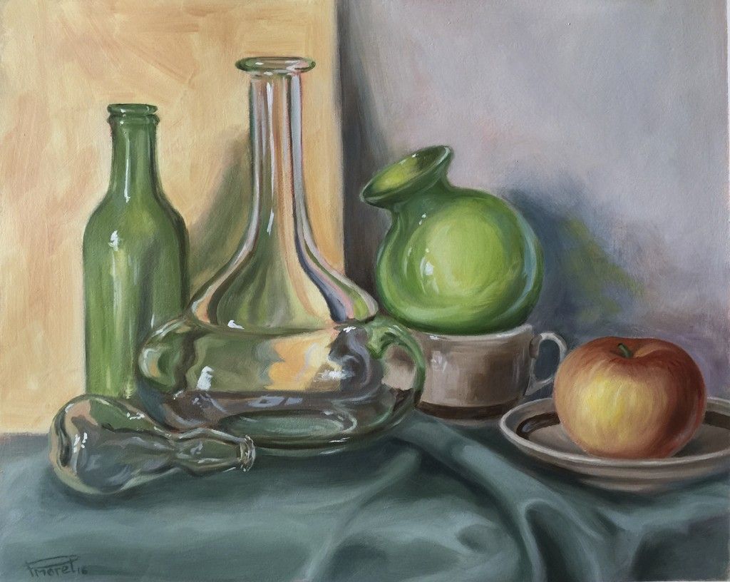 bodegon-con-manzana